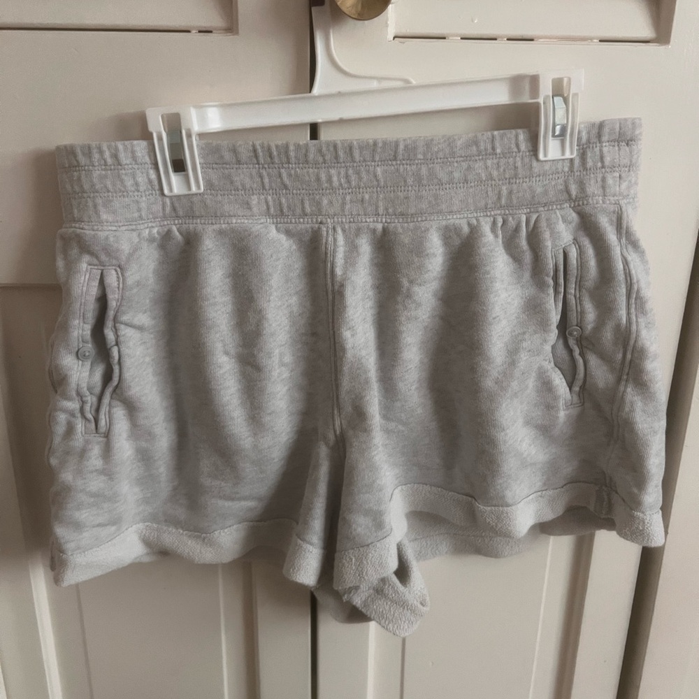Gray Casual Shorts